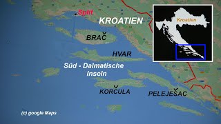 Inselhüpfen  Radfahren auf Dalmatinischen Inseln Kroatien [upl. by Liane]