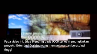 Edge Blending with Hitachi 9000 Series Professional Projector [upl. by Aserehs]