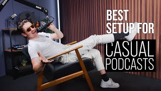 The Best Pro Setup for Recording Casual Podcasts [upl. by Anen]