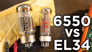 6550 vs EL34  Power Tube Shootout Part 2 [upl. by Brittney]