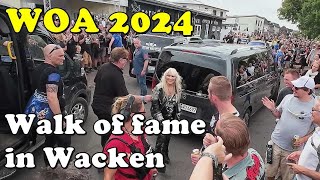 2024 WOA Donnerstag Camping Dorf und Walk of fame mit Doro und den Scorpions [upl. by Talich193]