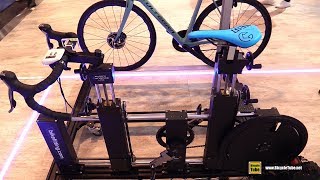 2019 Shimano Dynamics Lab Training Bike by Bikefitting  Walkaround  2018 Eurobike [upl. by Nomyad]