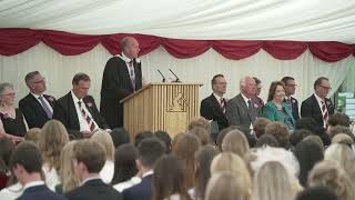 Bromsgrove School  Commemoration Day 2024 Prizegiving [upl. by Zavras949]