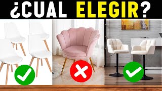 😮 las 5 Mejores Sillas de Comedor  Salon Modernas Tapizadas y Elegantes Calidad Precio 2024 [upl. by Tikna749]