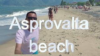 Nešto o plaži u AsprovaltiGrčka hellasheavensasprovaltagreece [upl. by Ahsir]