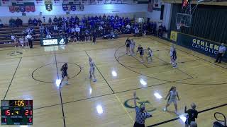 Gehlen Catholic vs MMCRU High School Girls JuniorVarsity Basketball [upl. by Cutcliffe142]