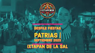 Desfile militar por el 16 de septiembre en Ixtapan de la Sal 2023 [upl. by Roehm]