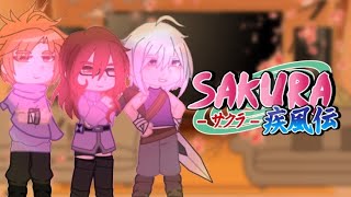 • Team Taka react to Sakura •  GC  sasusaku teamtaka [upl. by Saref]