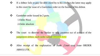 Garnishee order order nissieorder absoluteBankingCSEBJunior cooperative inspectorKerala bank [upl. by Ailisab910]