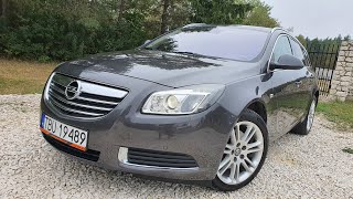 Opel Insignia A Sports Tourer 2009 20T 220KM 4x4 Automat Cosmo Prezentacja Samochodu [upl. by Nirred]