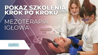 Mezoterapia Igłowa I Szkolenie medycyny estetycznej  KROK PO KROKU [upl. by Havot]