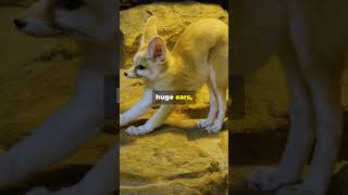 Meet the Adorable Fennec Fox cuteanimals fennecfox wildlife animalfacts facts [upl. by Ardnasella]