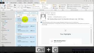 How to print all emails from one person in Outlook [upl. by Dihaz]