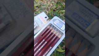 unboxing Doms art pencils DOMSIndiaofficial domspencil viralvideo domspencil artlovers [upl. by Atinomar]