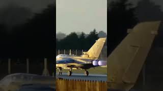 RAF Panavia Tornado GR4 Afterburner Takeoff [upl. by Christye]