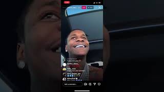 Prince swanny on ig live with a message to his fans [upl. by Nella]