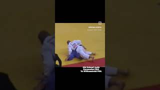 Old School Judo Fernandez FRA Vs Wilkomirski POL Judo [upl. by Anaujd]