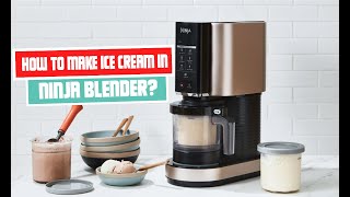 how to make ice cream in a ninja blender [upl. by Geordie]