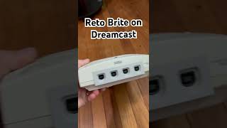 Retro brite Dreamcast sega dreamcast Retrobrite gameroom retrogaming [upl. by Kashden]