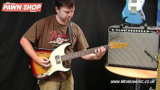 Fender Pawn Shop Guitars Demo  Damon from Fender UK  Nevada Music [upl. by Ymma670]