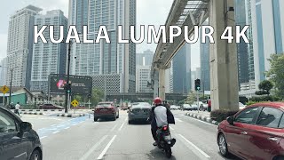 Driving Kuala Lumpur 4K  New York City of Malaysia [upl. by Massarelli]