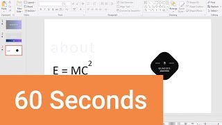 How to Superscript Text in PowerPoint [upl. by Yesnnyl]