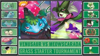 VENUSAUR vs MEOWSCARADA  Grass Starter Pokémon Tournament Battle 6 [upl. by Furlani]