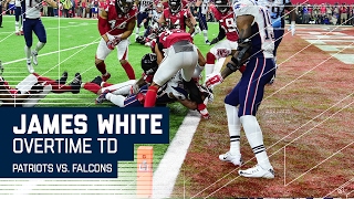 James White GameWinning OT Touchdown  Patriots vs Falcons  Super Bowl LI Highlights [upl. by Hazaki]