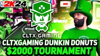 I PLAYED IN THE CLTXGAMING NBA 2K LEAGUE 2000 NBA 2K24 TOURNY VS THE BEST PG IN NBA 2K24… [upl. by Helbonnas]