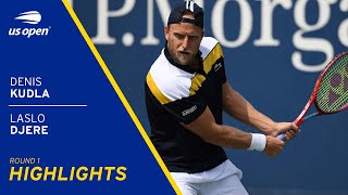 Denis Kudla vs Laslo Djere Highlights  2021 US Open Round 1 [upl. by Sumerlin]