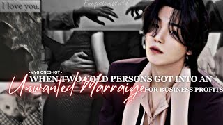 When Two Cold Persons Got Into An Unwanted Marriage ✨ Yoongi Birthday special Oneshot ✨ [upl. by Magdau300]