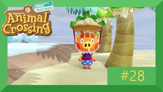 Animal Crossing New Horizons 2nd Island part 28 no commentary [upl. by Nahtanoj750]