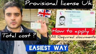 Uk Provisional License for International Students  How to Apply for a Provisional License [upl. by Denise]