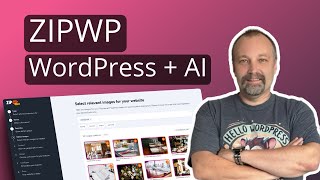 Jak stworzyć stronę WWW z pomocą AI ZipWP  Kompletna Strona WordPress [upl. by Otreblasiul]