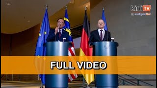 FULL VIDEO PM Anwar Ibrahim and German Chancellor Olaf Scholz joint press conference [upl. by Yole]