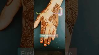 VERY BEAUTIFUL LATEST FLORAL ARABICHENNA MEHNDI DESIGN FOR BACK HANDI stylish mehndi with Saba [upl. by Ennayr]