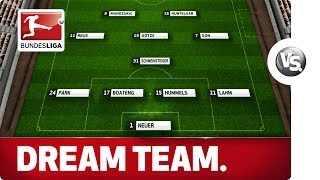 Bundesliga World Cup 2014 Dream Team [upl. by Drusy]