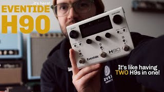 The NEW Eventide H90 Harmonizer  Review and Sound Samples [upl. by Kan]