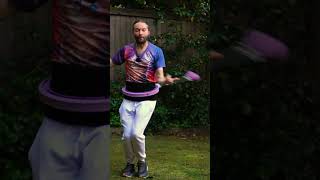 Weighted hula hoop dance while beatboxing at same time [upl. by Anaidirib]