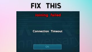 How to Fix “Connection Timeout” Error in play ark [upl. by Estus]