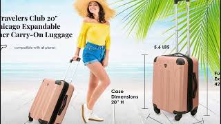 TOP 4 Best Suitcase for Travelling 2023 [upl. by Nohtanhoj]