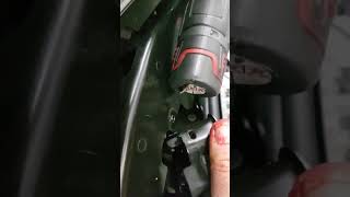 Opening stuck bonnet on Mercedes Benz EClass brake cables bonnet latches emergency bonnet release [upl. by Anirual45]