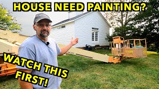 Blazing Fast Method For Painting Houses housepainting [upl. by Abbotson323]