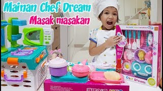 Unboxing Mainan Anak MasakMasakan Chef Dream Hadiah Giveaway dari Kak Nayfa [upl. by Roxi]