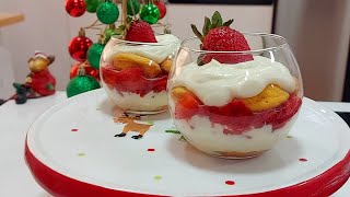 POSTRE NAVIDEÑO  DELICIOSO Y RAPIDO  CHRISTMAS DESSERT  Silvana Cocina [upl. by Nylanna427]