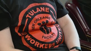 Tulane University faculty votes to form the school’s first union [upl. by Boffa]