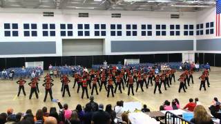 Lopez High School Golden Stars Team Military at ADTS Competition 2015 [upl. by Salbu]