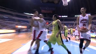 Things got a little heated between Terrence Romeo and LA Tenorio  PBA Commissioner’s Cup 2017 [upl. by Durwyn625]