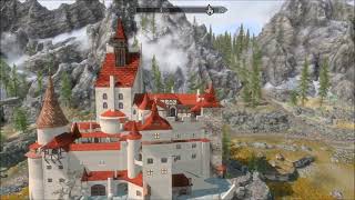 Bran Castle  Skyrim Special EditionAE Player Home [upl. by Luhar447]