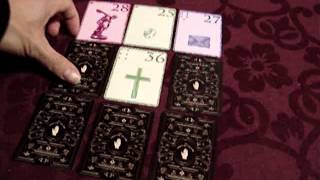 Lenormand 9 card Spread lesson by Paris Debono [upl. by Ahsla]